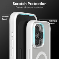 FLOLAB Surtect Tri-Fusion Magnetic for iPhone 16 Series Phone Case Surtect White Clear